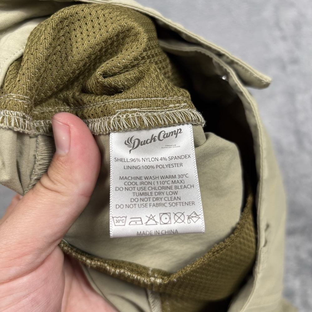 Duck Camp Drifter 7" Shorts Elastic Waist Pockets Men's Size Medium - Picture 3 of 7